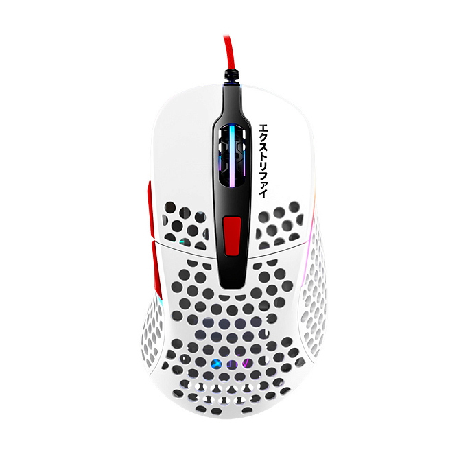 Мышь Xtrfy M4 RGB Tokyo White - рис.4