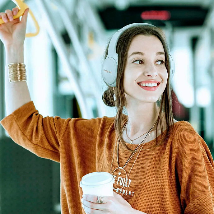 Беспроводные наушники Creative Zen Hybrid Black - рис.8