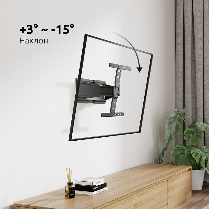 Кронштейн для монитора Uniteki FM250USLIM Black - рис.14