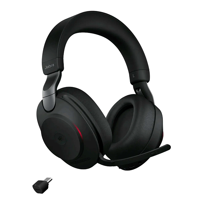 Гарнитура Jabra Evolve2 85 Link380c MS Stereo Black - рис.1
