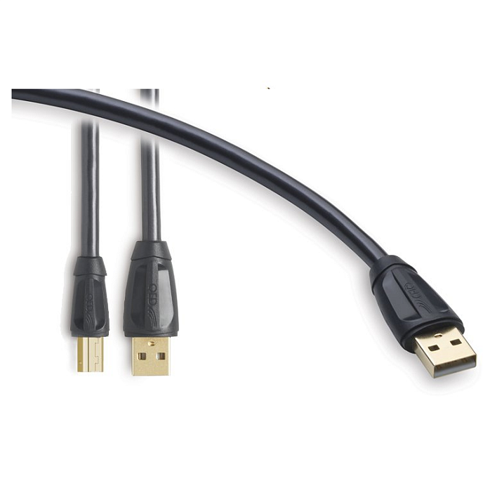 Кабель QED Performance a-b Graphite USB 1.0m - рис.0