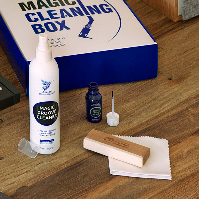 Набор для чистки винила Analog Renaissance Magic Cleaning Box набор по уходу за винилом_OpenBox - рис.2
