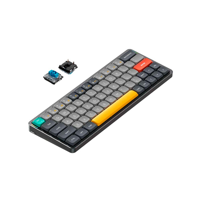 Клавиатура NuPhy Air60 Twilight Blue Switch Black - рис.0