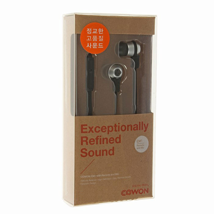 Наушники Cowon EM1 MIC Black - рис.7