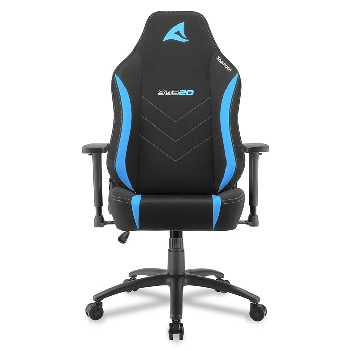 Компьютерное кресло Sharkoon Skiller SGS20 Fabric Blue Black - рис.1