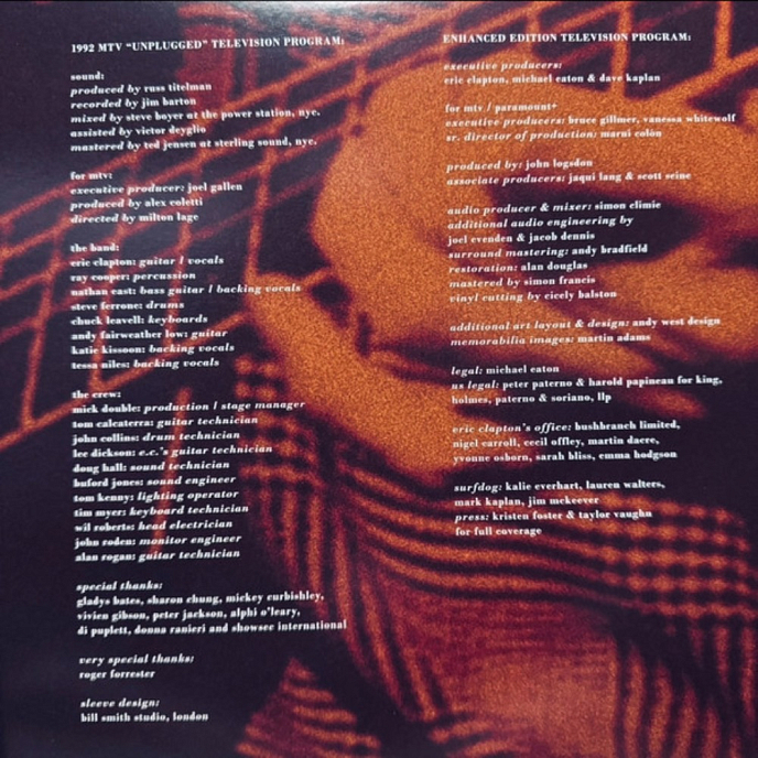 Виниловая пластинка Eric Clapton - Unplugged: Enhanced Edition - 3LP - рис.2