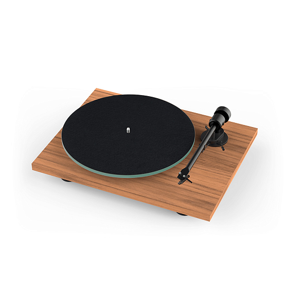 Проигрыватель винила Pro-Ject T1 OM 5E Walnut - рис.0