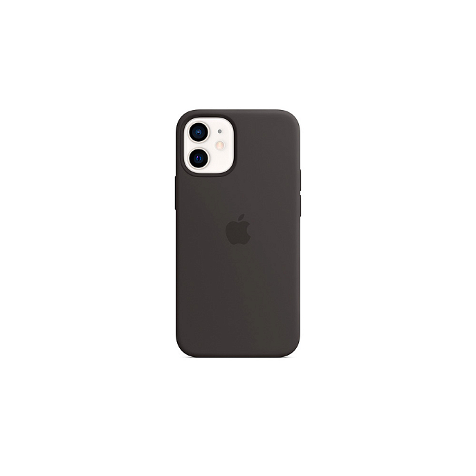 Чехол для смартфонов Apple iPhone 12 mini Silicone Case with MagSafe Black - рис.3