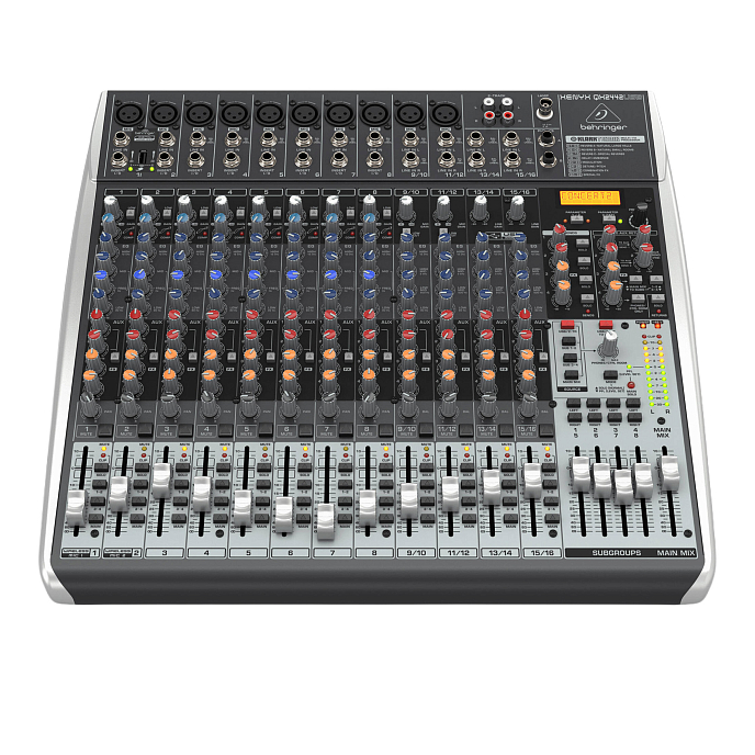 Микшерный пульт Behringer Xenyx QX2442USB Grey - рис.0