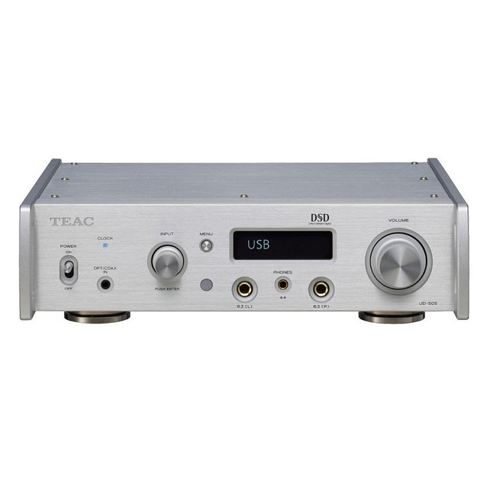 Предусилитель/ЦАП TEAC UD-505 DSD Silver - рис.0