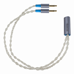 Кабель Dekoni Audio Postsplit 3.5mm Silver Braided