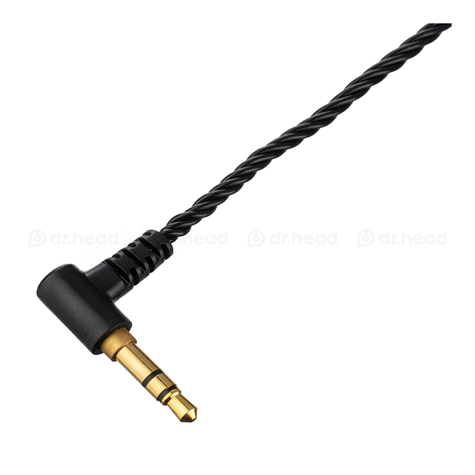 Кабель Aurian cable 2-pin - 3.5 mm Black 1.2m - рис.2