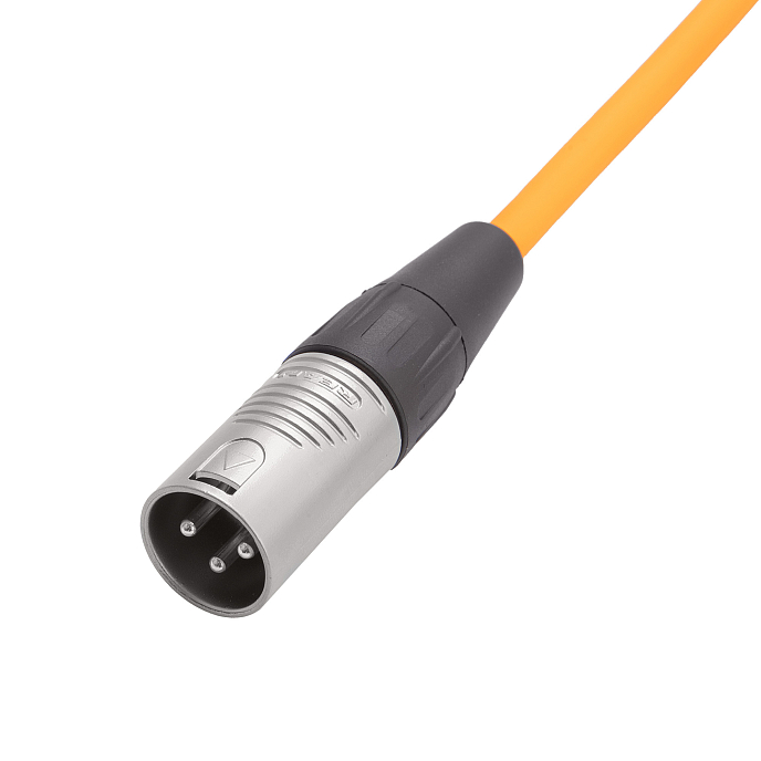 Кабель HeadMade Pro XLR-F - XLR-M Orange 3m - рис.3