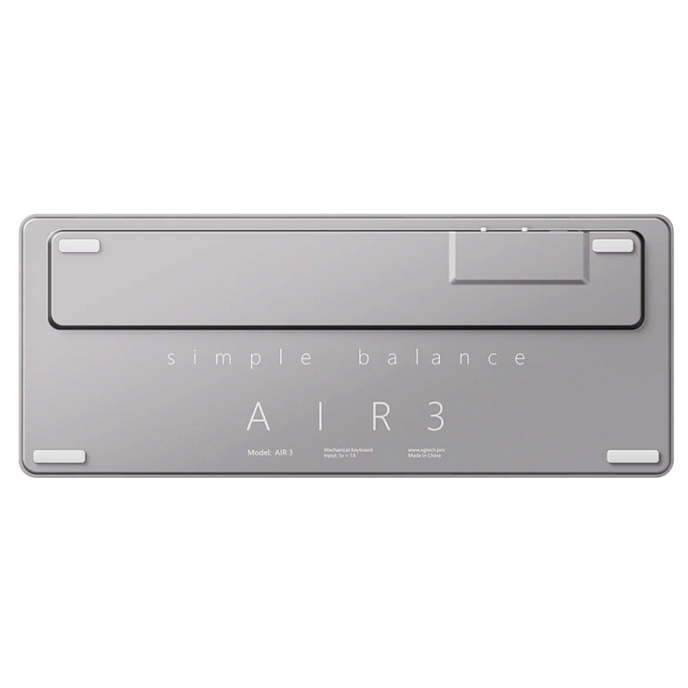 Клавиатура xGhost AIR 3 Kailh Cloud Switch (Linear) White - рис.3
