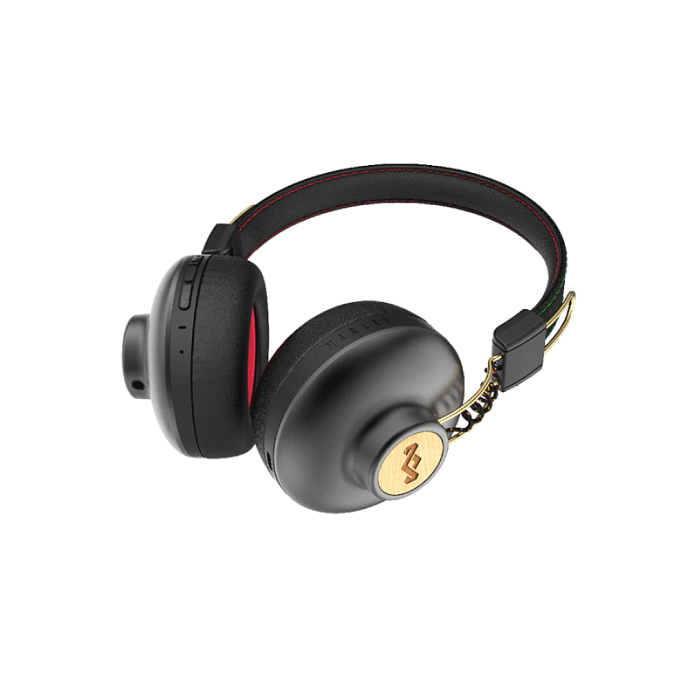 Беспроводные наушники House of Marley Positive Vibration 2 Wireless Rasta - рис.1