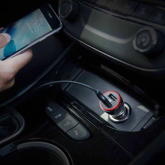 Автомобильное зарядное устройство Anker PowerDrive 2 micro Black - рис.4