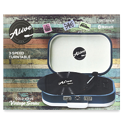 Проигрыватель винила Alive Audio Vintage Cold Wave