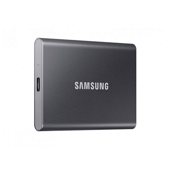 Внешний SSD Samsung T7 MU-PC 1Tb Titan Gray - рис.1