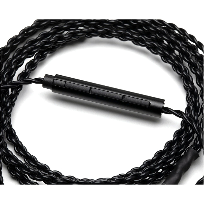 Кабель 64 Audio Cable Black With Mic 2-Pin 3.5mm - рис.2