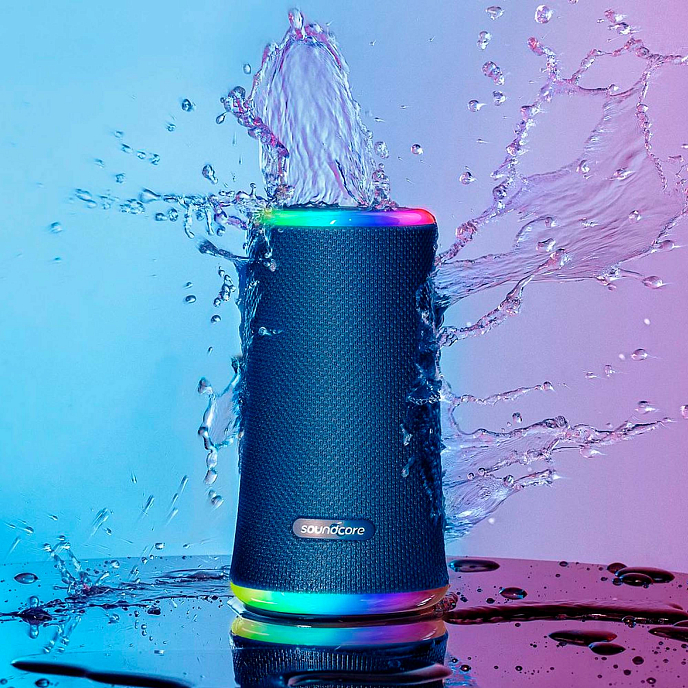 Портативная колонка Anker Soundcore Flare 2 Blue - рис.5