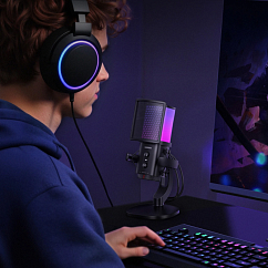 USB-микрофон Ugreen CM581 USB-C Black