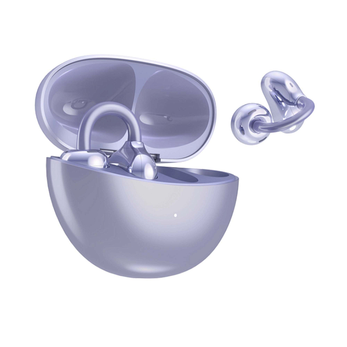 Беспроводные наушники Honor Choice Earbuds Clip Purple - рис.7