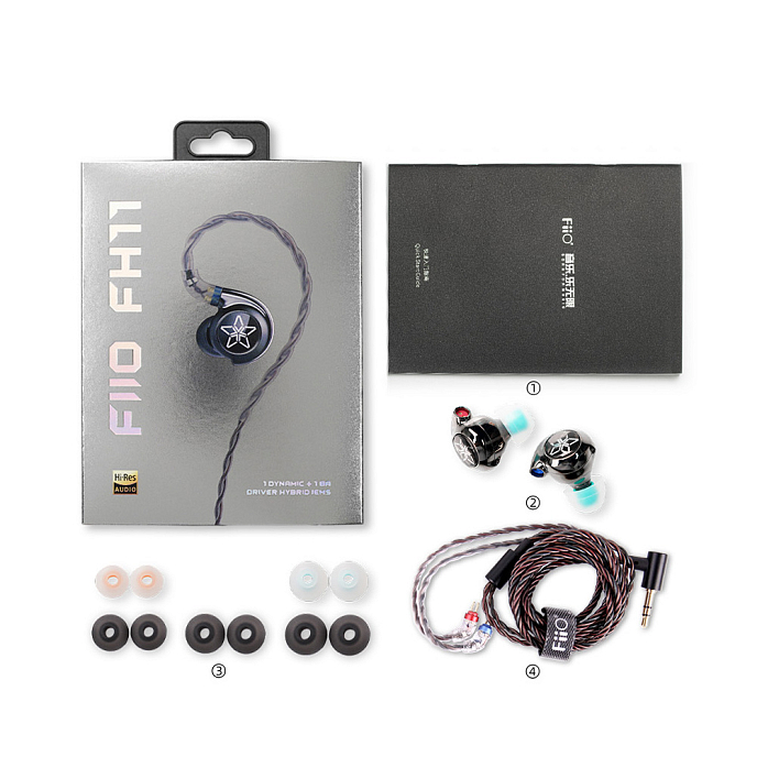 Наушники внутриканальные FiiO FH11 black внутриканальные наушники_OpenBox - рис.8