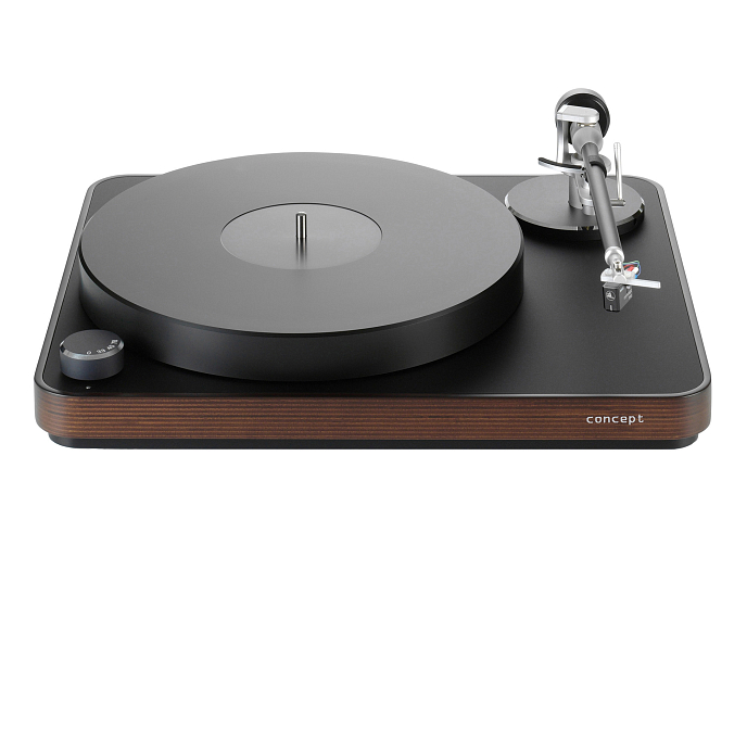 Проигрыватель винила Clearaudio Concept MM Wood Black / Dark Wood + Concept Tonearm - рис.0