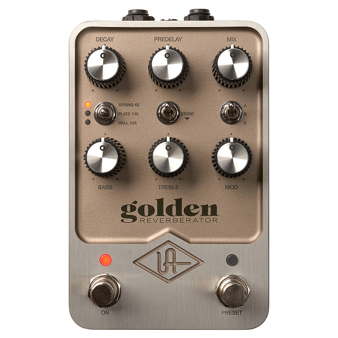 Процессор эффектов Universal Audio UAFX Golden Reverberator - рис.0
