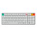Клавиатура NuPhy Air100v3 Hot Swap Red Nano Switch Nova White - рис.1