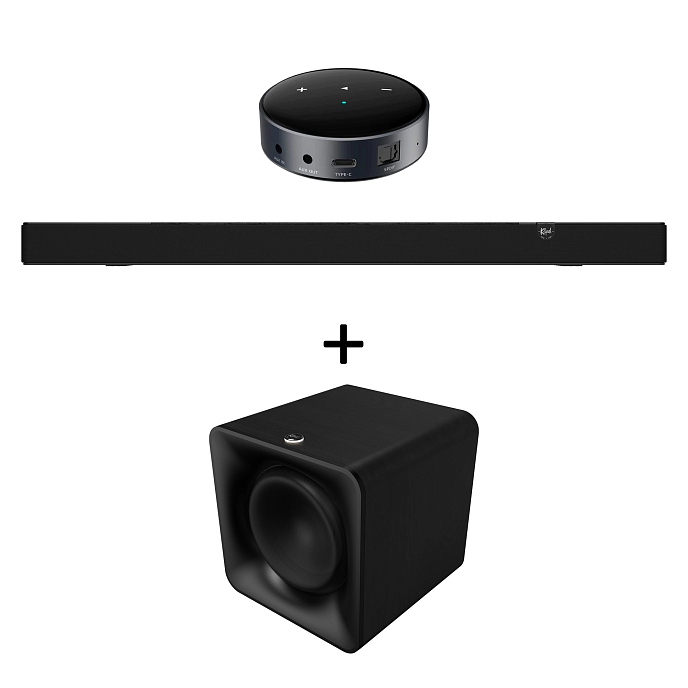 Комплект Klipsch Flexus Core 100 + Flexus Sub 100 + WiiM mini - рис.0