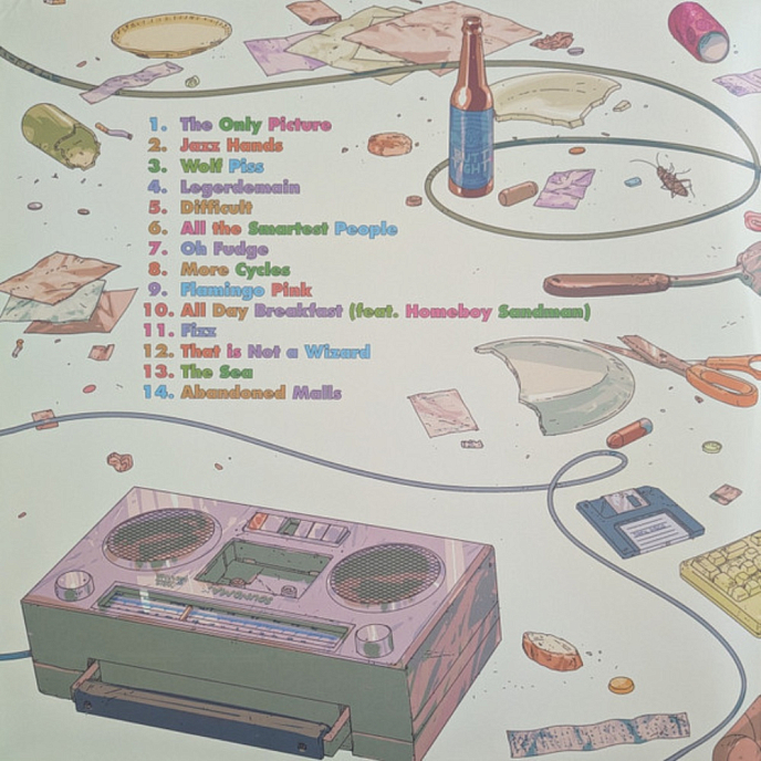 Виниловая пластинка Aesop Rock - Blockhead - Garbology (coloured) - 2LP - рис.6