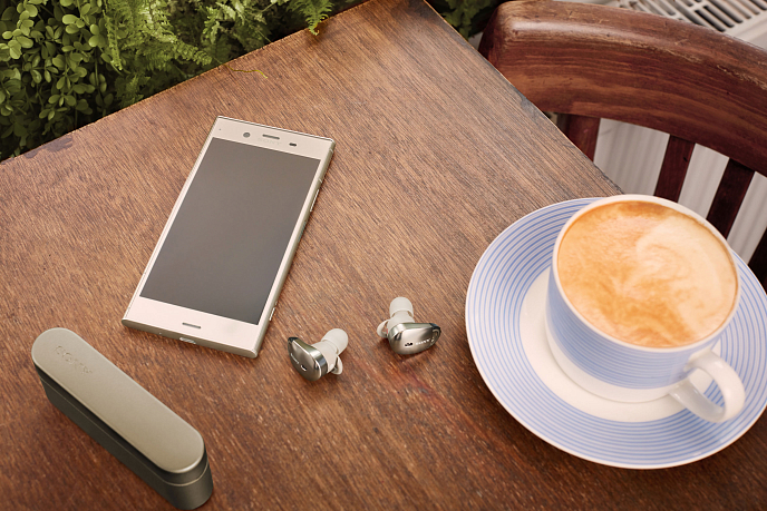 Наушники Sony WF-1000X Gold - рис.9