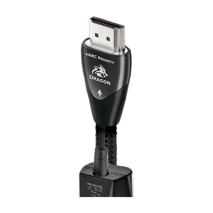 Кабель AudioQuest HDMI Dragon 48G eARC Priority Braid 1.0m - рис.1