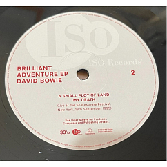 Виниловая пластинка David Bowie – Brilliant Adventure EP RSD2022 LP