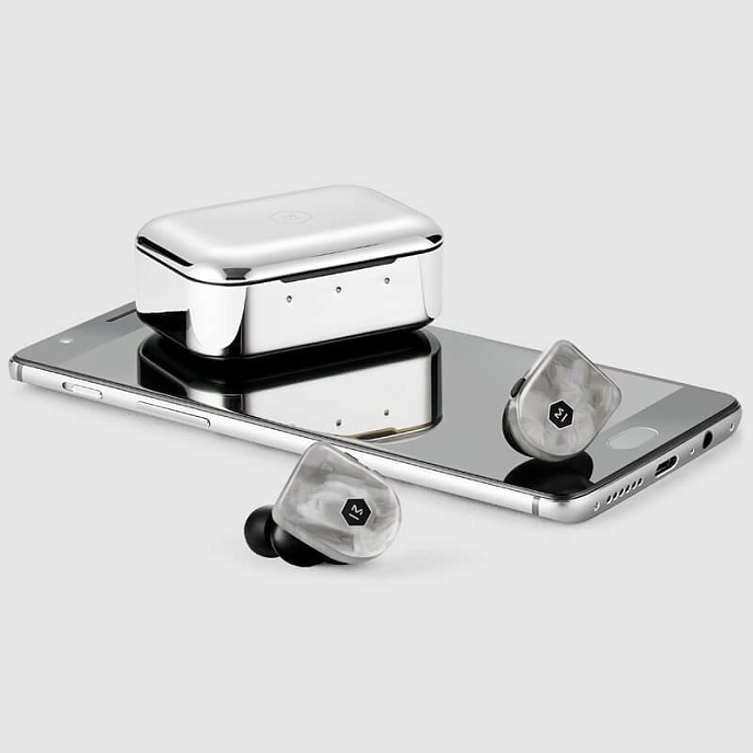 Беспроводные наушники Master & Dynamic MW07 Plus White Marble - рис.3