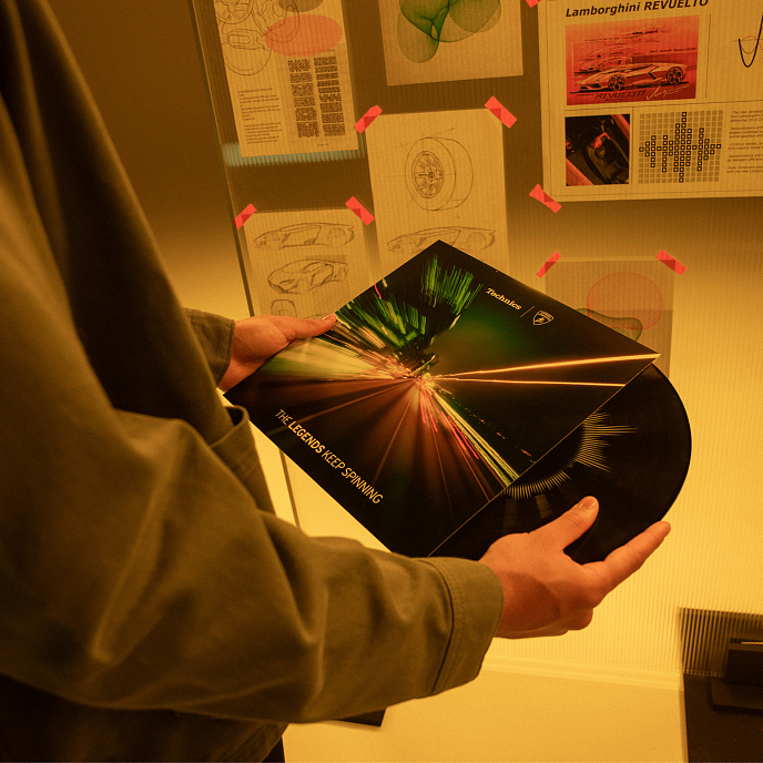 Проигрыватель винила Technics SL-1200M7PED Lamborghini Orange - рис.14