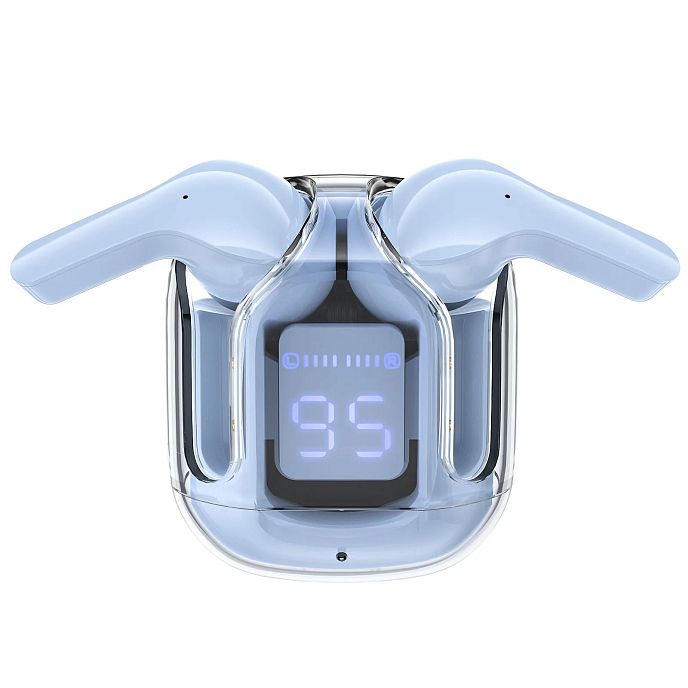 Беспроводные наушники ACEFAST Crystal T6 Blue - рис.1