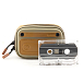 Чехол для наушников ddHiFi CZ120 Retro Cassette-Style Coffee Bean - рис.5