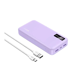 Внешний аккумулятор UGREEN PB312 20000mAh PD 20W Violet