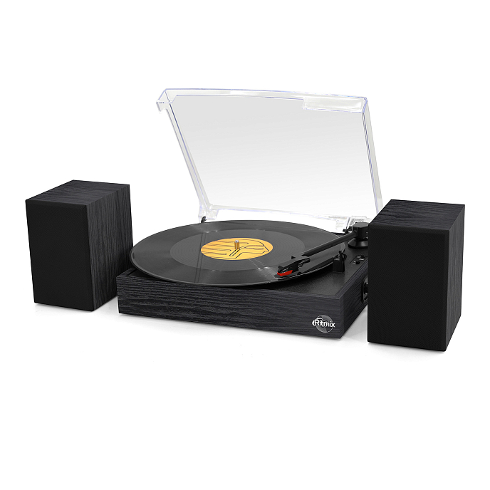 Проигрыватель винила Ritmix LP-220B Black Wood - рис.1