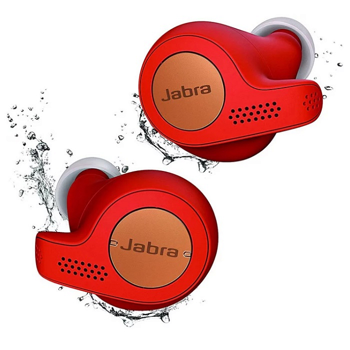 Беспроводные наушники Jabra Elite Active 65t red - рис.1