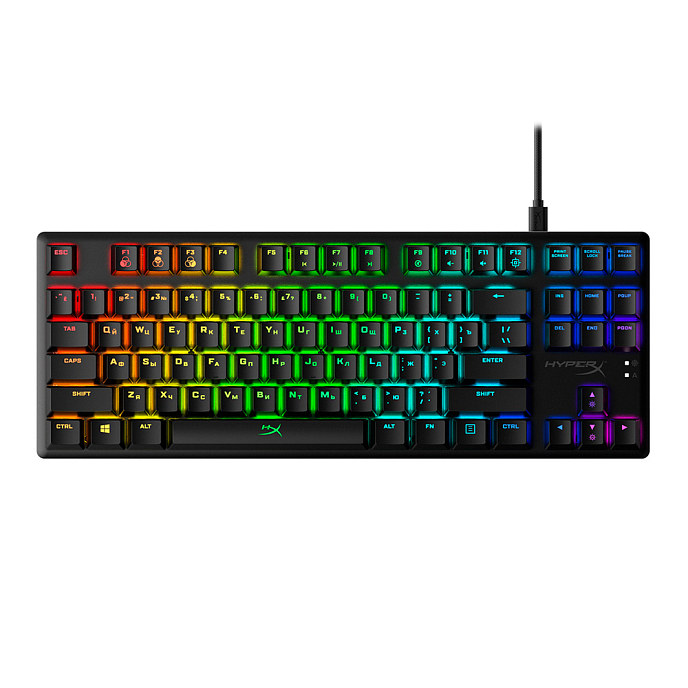 Клавиатура HyperX Alloy Origins Core (Blue Switches) Black - рис.0
