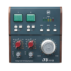 Аудиоинтерфейс Heritage Audio i73 PRO 2 Blue