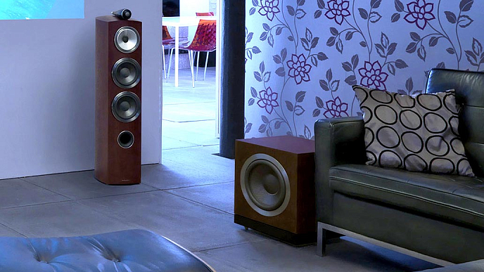 Сабвуфер Bowers & Wilkins DB4S Rosenut - рис.3