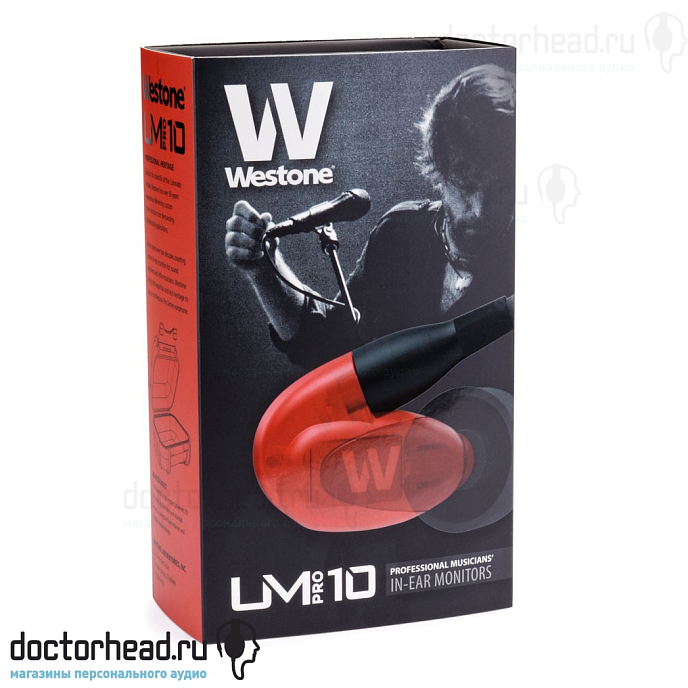 Наушники Westone UM PRO 10 Red - рис.2