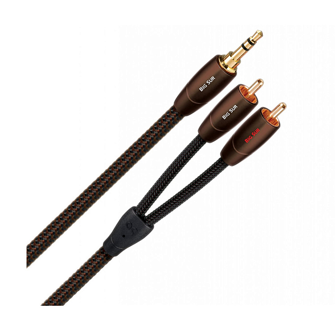 Кабель AudioQuest Big Sur 3.5mm - 2RCA 1 m - рис.0