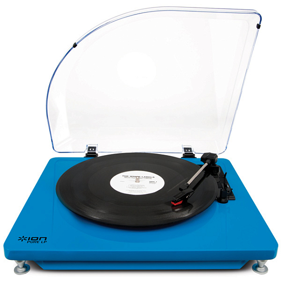 Проигрыватель винила ION Audio Quickplay PURE LP Blue - рис.0