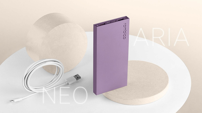 Портативный аккумулятор Rombica NEO Aria Orchid - рис.4