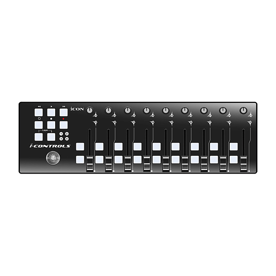 MIDI-контроллер iCON iControls black usb midi контроллер (SN 001A30YWKPWU)_Уценка - рис.0